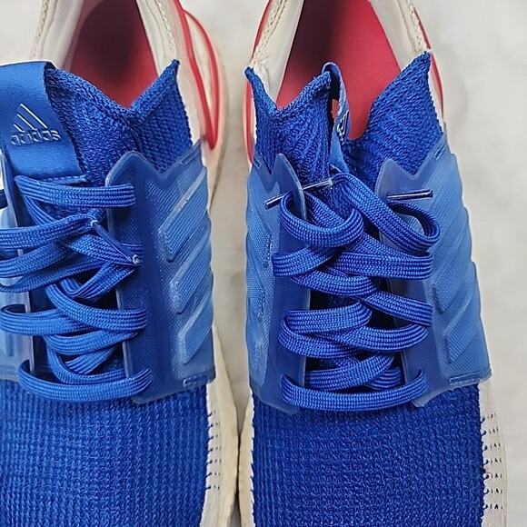 Adidas Mens Ultraboost 19 Blue White Running Athletic Shoes Size 13 US EF1340 - Picture 10 of 12